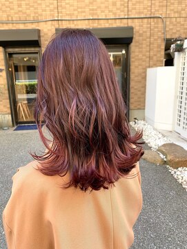 リノ 船橋(Lino) 【ツヤ髪】ピンクラベンダー