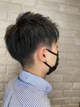 ビーピージェイズ 目黒店(BPJ’S) メンズカット&ブルーブラック