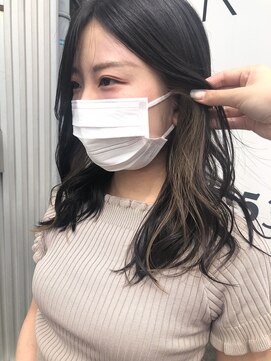 アーチ(ARCH) インナーカラー×ベージュ