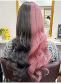 原色ハーフエクステ