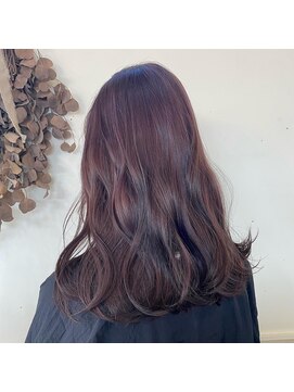 ボアップ 新居浜店(boappu) #パープル #カラー #イルミナ #髪質改善 #ブラウン