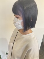 ヘアーサロン ツミキ(HAIR SALON TSUMiKi) フロントインナーカラーラベンダー