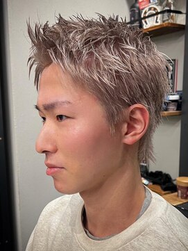 ビンゴ(BINGO) 1087プラチナベージュ束間アップバングビビットカラー