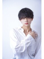 ゴールドシブヤ(GOALD SHIBUYA)&nbsp;#マッシュウルフ　波巻きスパイラル　渋谷/メンズパーマ