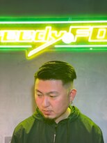 グリーディーフォックス 三軒茶屋(GreedyFOX)&nbsp;波巻き/マッシュパーマ/ウルフ/ハイライト<理容室>三軒茶屋