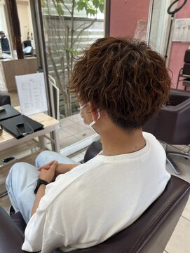 Yoshiつね さくら店 メンズツイストスパイラルパーマ