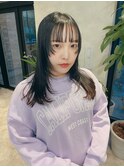 顔まわりカット/レイヤーカット/20代