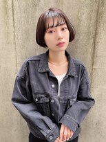 リープアルケー ヘアアンドヘッドスパ 錦糸町北口店(leap arche Hair&head spa)&nbsp;大人かわいい/レイヤーロング/グレーベージュ/前髪パーマ/錦糸町
