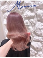 モアナ バイ ヘッドライト 沖縄豊見城店(Moana by HEADLIGHT)&nbsp;Moana【豊見城】#ピンクベージュ#ケアブリーチ#トリートメント