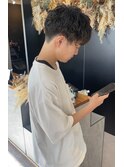 縦落ちスパイラルパーマ