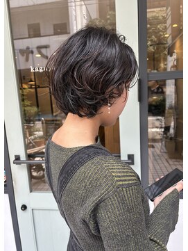 カグヤヒメ ドゥイ(kaguyahime doui) ショートパーマ