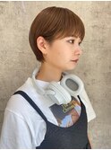 ショートカット/ショートヘア/ショートボブ/丸みショート