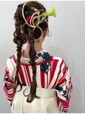 卒業式ヘアアレンジ