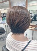 白髪ぼかし30代40代50代60代伊丹大人ショート大人ボブ
