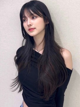 コア 表参道(COA) レイヤーカット/ウエットヘア/オリーブベージュ/表参道/表参道駅