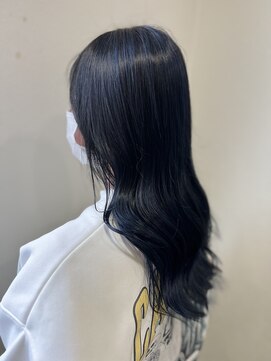 アバディブロス(Abadi Bros) バレイヤージュ×ブルーブラック