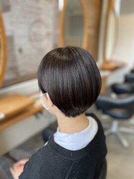 キウ(KIU) メテオストレートでつくる　耳かけショート