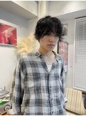 メンズパーマ/ミディアムパーマ/ニュアンスパーマ