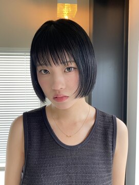 シアター(CIARTOR) シースルーバング/navy black