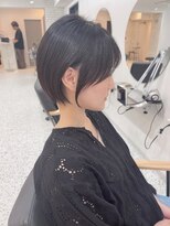 ★20代30代40代フルバング似合わせカットインナーグレージュ銀座