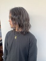 オット ドレス(Otto dress) メンズロング×スパイラルパーマ×ハイライト