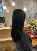 縮毛矯正/ロング/顔周りカット