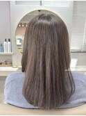 大人フェミニンアッシュグレー♪
