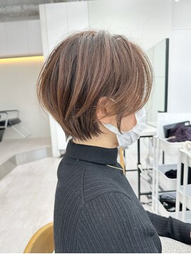 ビューナゴヤ 名駅(VIEW NAGOYA) イメチェン/美髪/ワイドバング/ブルーブラック/ショート