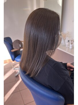 アトリーチェタ 田富店(ATTRICE) 梅雨前に髪質改善ストレート