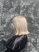 メゾンセブンルックス 宇都宮簗瀬店(Maison 7LOOKS)&nbsp;ホワイトブロンド！《手塚》