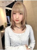 レイヤーカット×デザインカラー!