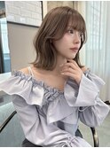【稲永麻衣】くびれヘア+顔まわりカット+韓国ヘア