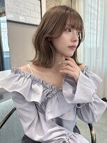 リリー(Lilley) 【稲永麻衣】くびれヘア+顔まわりカット+韓国ヘア