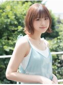 ことりベージュミルクティーベージュシースルーカラー大人可愛い