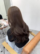 サロンドミルク 新百合ヶ丘店(salon de MiLK)&nbsp;★ココアブラウンナチュラルブラウン暗めカラーデザインカラー