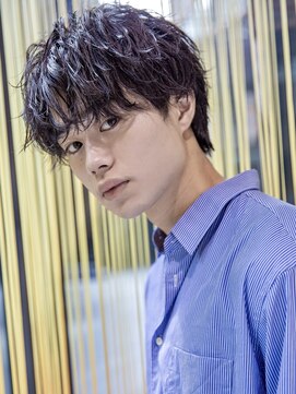 シティ(CITY) メンズショートツイストスパイラルシャドウパーマ