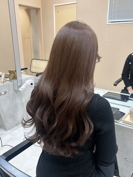 マロンブラウン/まろやかブラウン/透明感カラー