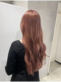 ピンクベージュ