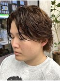 men's/MEN'S/メンズカット/メンズパーマ/郡山/眉毛/サーフカール