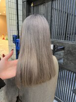 ニューヨークニューヨーク 三宮店(NYNY)&nbsp;ブリーチあり/グレージュ系カラー/イルミナカラー