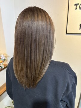 トリコ プラス 本八幡店(TORICO plus) 髪質改善/髪質改善カラー/マットベージュ/ブリーチなし/本八幡