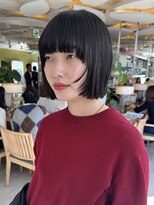 ビーチ(BEACH)&nbsp;ぷつっとボブ重ためワイドバングフェイスレイヤー