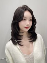 パルス ヨコハマ(PULSE yokohama)&nbsp;ラベンダーグレージュ/ミディアムレイヤー/髪質改善