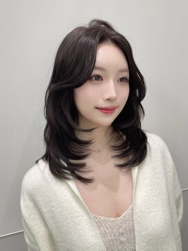 パルス ヨコハマ(PULSE yokohama) ラベンダーグレージュ/ミディアムレイヤー/髪質改善