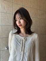 デビュー 沖縄泡瀬店(Debut) イメチェン/ピンクベージュ/アンブレカラー/前髪/沖縄市