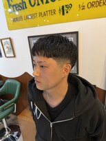 フォーコーナーズカットショップフェイビーズ 名古屋西(FourCornersCutShop favey's)&nbsp;クロップスタイル
