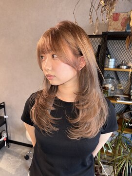 シキ(SHIKI) ミルクティーベージュ ブリーチカラー ベージュカラー