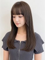 ルノヘアー(Lunohair)&nbsp;美髪◎髪質改善×暗髪ロング×大人カジュアル/ブリーチなし