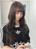 イメチェン/ホワイトブロンド/外ハネボブ/美髪/渋谷