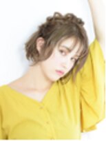 アース 前橋店(HAIR&MAKE EARTH)&nbsp;なんちゃって編み込み風！アレンジ【前橋】